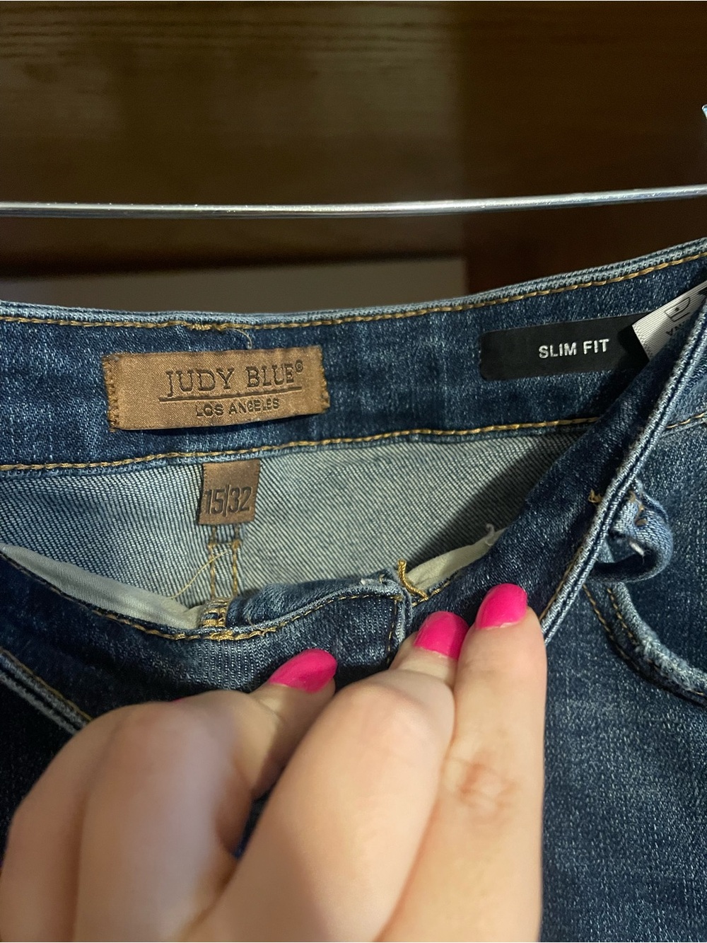 Judy Blue Slim Fit Straight Leg Jeans - Picture 3 of 3